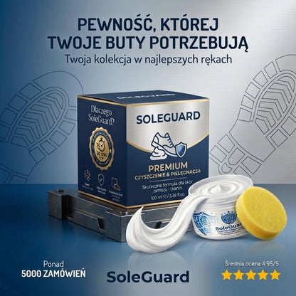 SoleGuard - Pasta przywracająca biel Twoich butów!